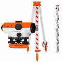 Комплект 3в1: нивелир RGK C-20 + штатив, рейка 7м