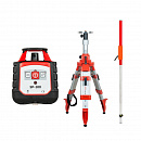 Комплект: ротационный нивелир RGK SP-100 + штатив, рейка